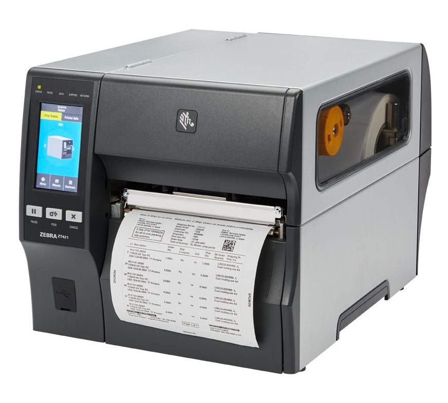 Zebra ZT421大张标签打印机