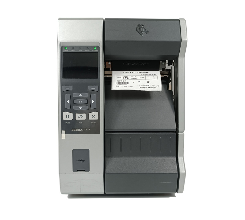 Zebra ZT610工业条码标签打印机